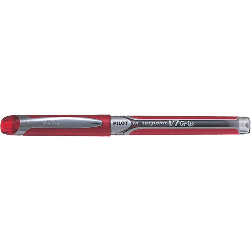Stylo Hi-Tecpoint Grip, Rouge, 0,7 mm R.M.G. Prévention
