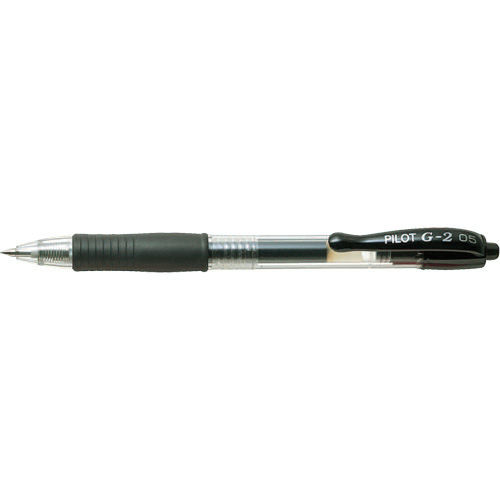 G2 Gel Pen, Black, 0.5 mm, Retractable R.M.G. Prévention