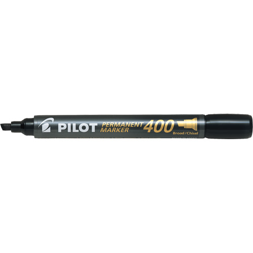 400 Permanent Marker, Black, Chisel Tip R.M.G. Prévention