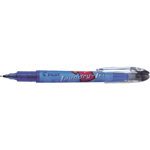 Laundry-Tec Permanent Fabric Marker, Black, Micro Tip Tip R.M.G. Prévention