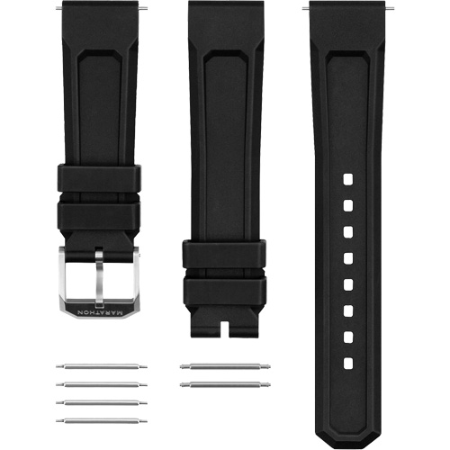 Grande montre automatique de plong&eacute;e, Num&eacute;rique, &agrave; piles, 41 mm, Noir R.M.G. Prévention