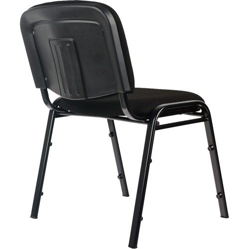 Stacking Chairs, Fabric, 32" High, 250 lbs. Capacity, Black R.M.G. Prévention