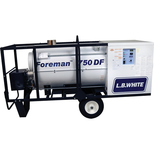 Foreman&reg; 750 Indirect-fired Portable Heater, Radiant Heat, Natural Gas, 750000 BTU/H R.M.G. Prévention