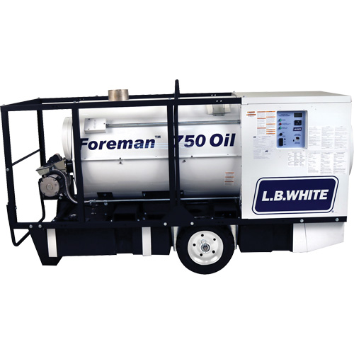 Foreman&reg; 750 Indirect-fired Portable Heater, Oil Filled, Kerosene, 750000 BTU/H R.M.G. Prévention