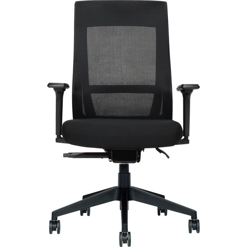 High-Back Weight-Sensing Synchro-Tilter, Mesh, Black R.M.G. Prévention