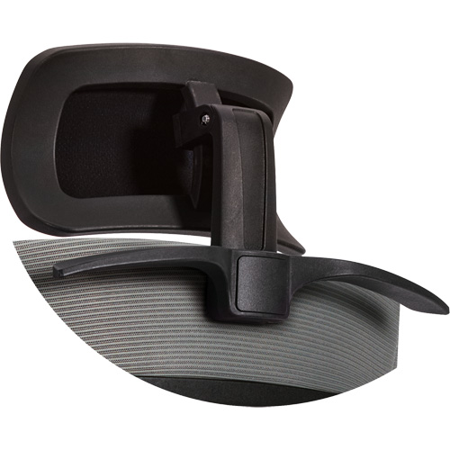 Adjustable Headrest with Coat Hanger R.M.G. Prévention