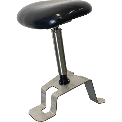 Tabouret assis-debout TA200, Vinyle, Noir, Capacit&eacute; 280 lb R.M.G. Prévention