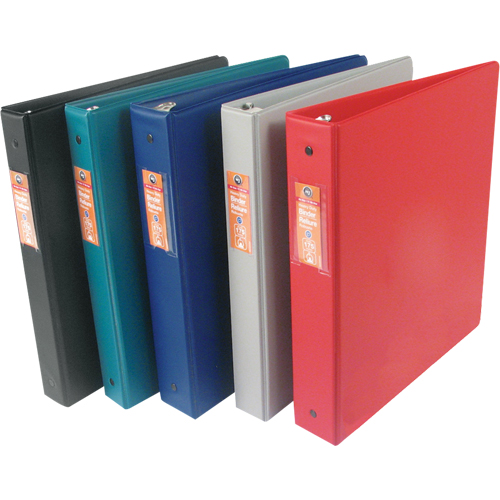 Vinyl Binders, 11" x 8-1/2" x 2", Green R.M.G. Prévention