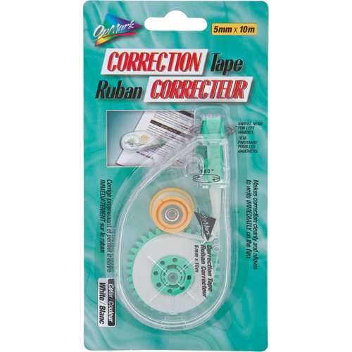 Ruban correcteur pour gauchers et droitiers R.M.G. Prévention