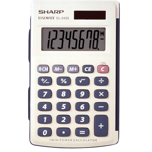 Calculatrice &agrave; main R.M.G. Prévention