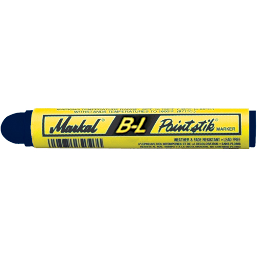 B&acirc;tons de peinture pour surfaces froides - B-L Painstik -50°F &agrave; 150°F, B&acirc;ton plein, Bleu R.M.G. Prévention