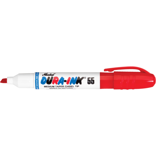 Dura-Ink&reg; Marker #55, Chisel, Red R.M.G. Prévention