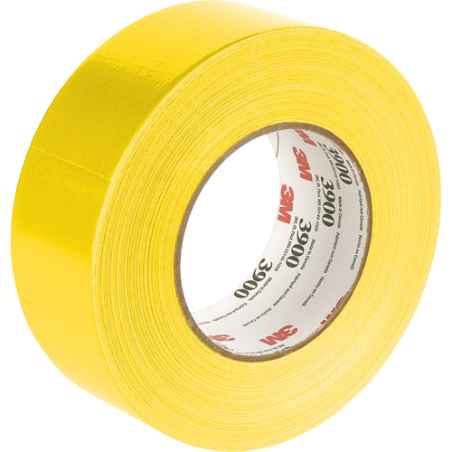 Rubans adh&eacute;sifs polyvalent 3900, 8 mils, Jaune, 48 mm (2") x 55 m (180') R.M.G. Prévention