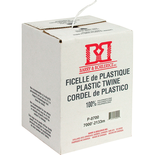 Ficelle d'arrimage, Polypropyl&egrave;ne, 7000' Longueur R.M.G. Prévention