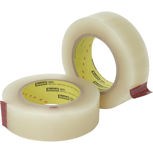 Ruban extensible, &eacute;paisseur 6 mils, 38,1 mm (1-1/2") x 55 m (180')  R.M.G. Prévention
