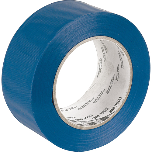 3903 Vinyl Duct Tape, 50 mm (2") W x 45.5 m (149.25') L, 6.3 mils, Blue R.M.G. Prévention