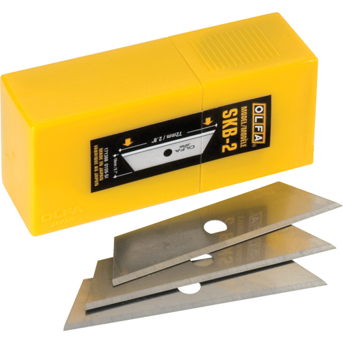 Dual Edge Replacement Safety Blades, Single Style R.M.G. Prévention