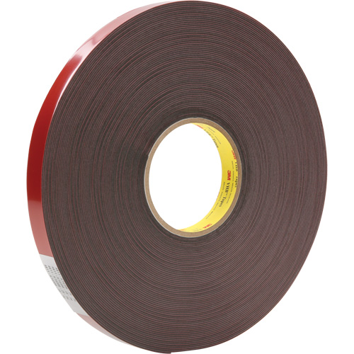 VHB Tape, 33 m (108') L x 24 mm (1") W, 1.1 mils, Acrylic R.M.G. Prévention