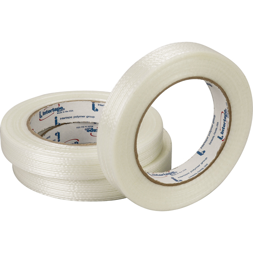 Utility Grade Filament Tape, 4 mils Thick, 24 mm (1") x 55 m (180')  R.M.G. Prévention