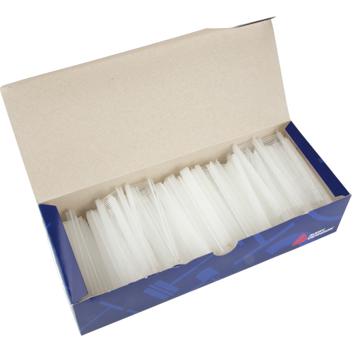 Attaches &agrave; &eacute;tiquettes polyvalentes de 1" R.M.G. Prévention