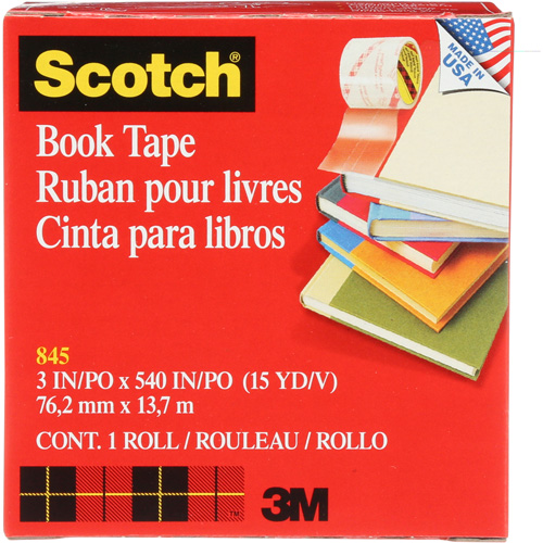 Ruban pour la r&eacute;paration de livres Scotch R.M.G. Prévention