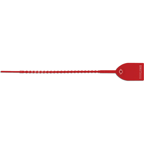 Tug-Tight Seals, 9", Plastic, Pull-Through R.M.G. Prévention
