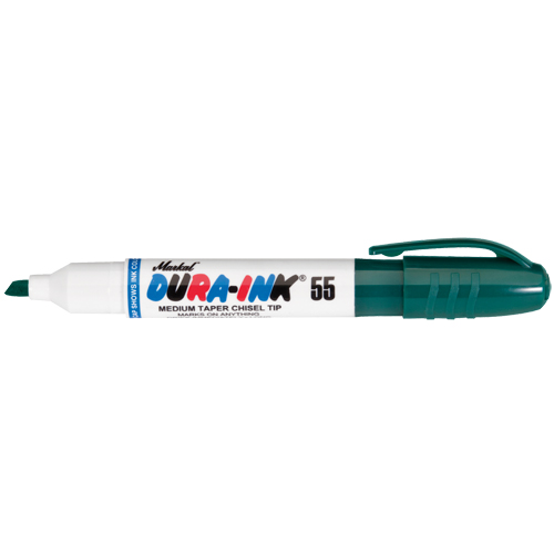 Dura-Ink&reg; 55 Marker, Chisel, Green R.M.G. Prévention