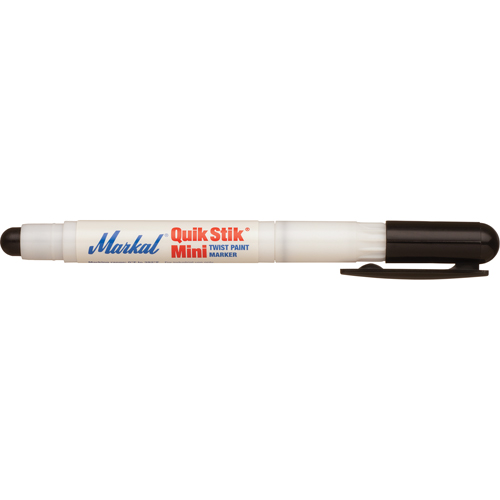 Mini marqueur de peinture Quik Stik, B&acirc;ton plein, Noir R.M.G. Prévention