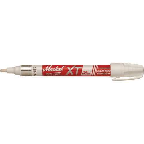 Pro-Line&reg; XT Paint Marker, Liquid, White R.M.G. Prévention