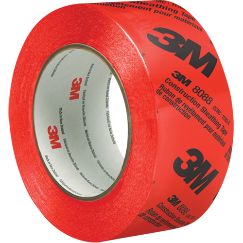 Ruban de rev&ecirc;tement pour la construction 8088, 60 mm (2-3/8") x 66 m (216'), Rouge R.M.G. Prévention