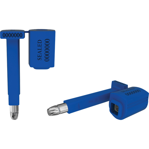 Scell&eacute;s de haute s&eacute;curit&eacute; Locktainer, 3-1/4", M&eacute;tal, Scell&eacute; &agrave; boulon R.M.G. Prévention