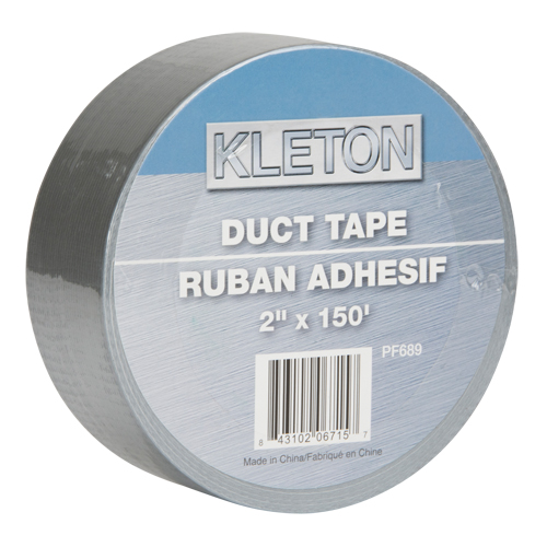 Utility Grade Duct Tape, 6 mils, Silver, 50 mm (2") x 45 m (148') R.M.G. Prévention