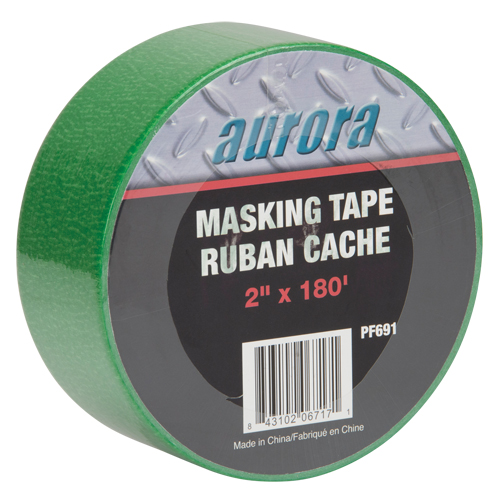 Painters Masking Tape, 50 mm (2") x 55 m (180'), Green R.M.G. Prévention