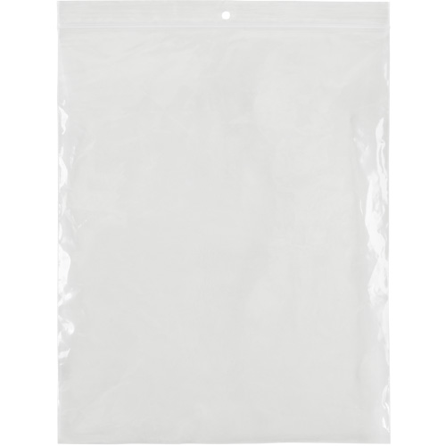 Sacs en poly, Refermable, 10" x 8", 4 mils R.M.G. Prévention