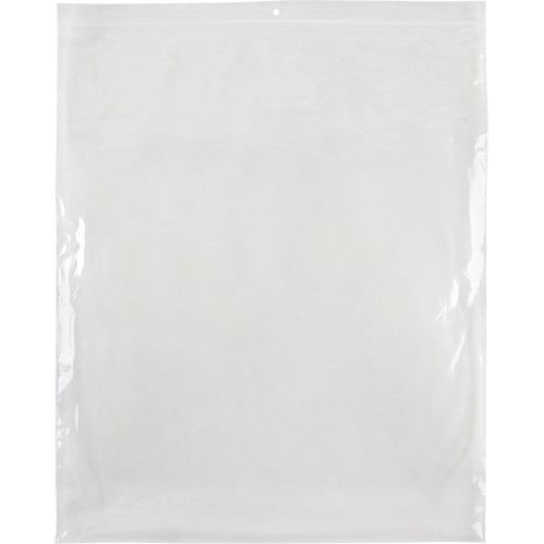 Poly Bags, Reclosable, 15" x 12", 2 mils R.M.G. Prévention