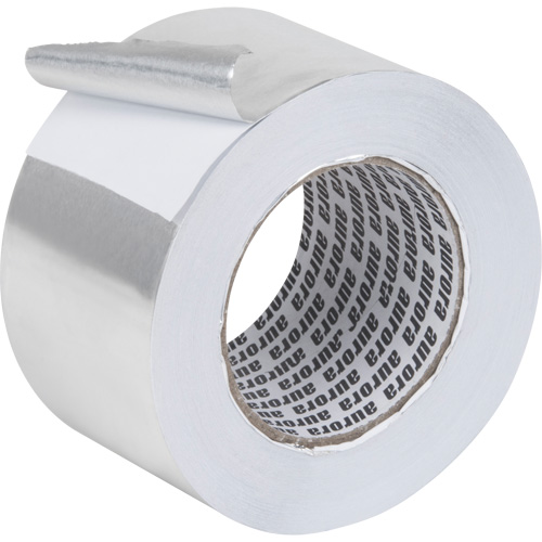 Ruban en aluminium, &eacute;paisseur 1,5 mil, 72 mm (3") x 45,7 m (150') R.M.G. Prévention