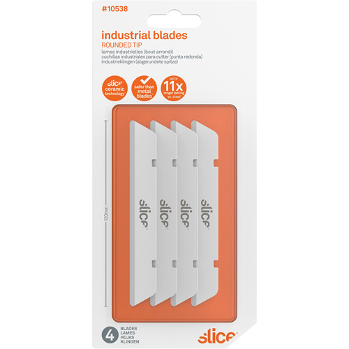 Slice Lame de rechange Finger-Friendly avec bout arrondi s&eacute;curitaire pour les doigts, Style Simple R.M.G. Prévention