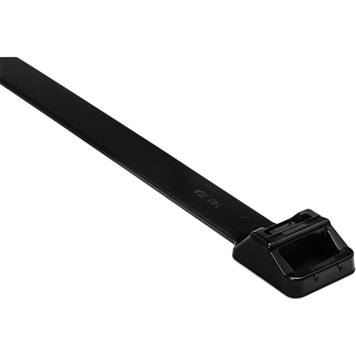 Heavy-Duty Cable Ties, 20" Long, 250 lbs. Tensile Strength, Black R.M.G. Prévention