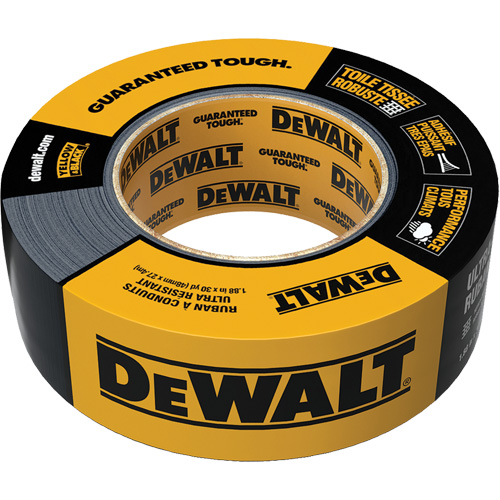 Ultra-Tough Duct Tape, Black, 48 mm (2") x 27.4 m (90') R.M.G. Prévention