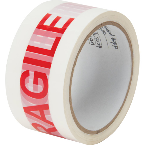 Ruban d'emballage Fragile, Adh&eacute;sif Thermofusible, 2 mils, 48 mm (2") x 100 m (328') R.M.G. Prévention