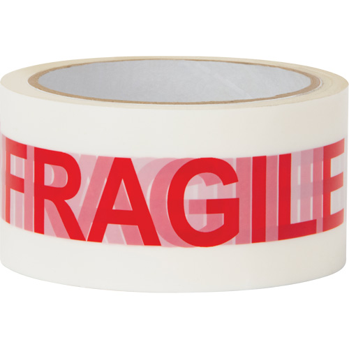 Ruban d'emballage Fragile, Adh&eacute;sif Thermofusible, 2 mils, 48 mm (2") x 100 m (328') R.M.G. Prévention