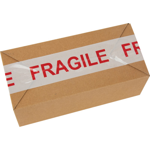 Ruban d'emballage Fragile, Adh&eacute;sif Thermofusible, 2 mils, 48 mm (2") x 100 m (328') R.M.G. Prévention