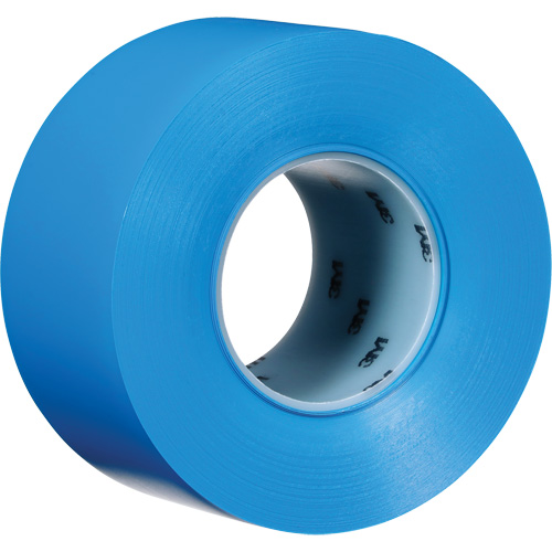 Ruban de marquage de planchers durable 971, 3" x 108', Vinyle, Bleu R.M.G. Prévention
