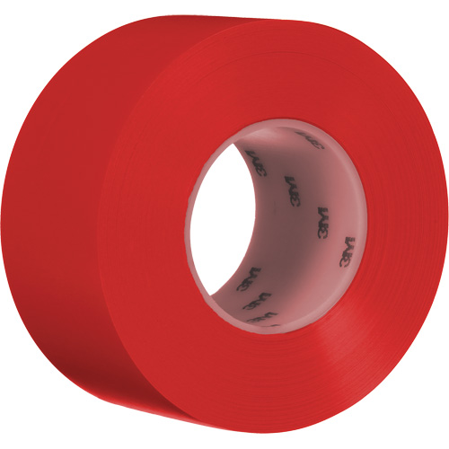 Ruban de marquage de planchers durable 971, 3" x 108', Vinyle, Rouge R.M.G. Prévention