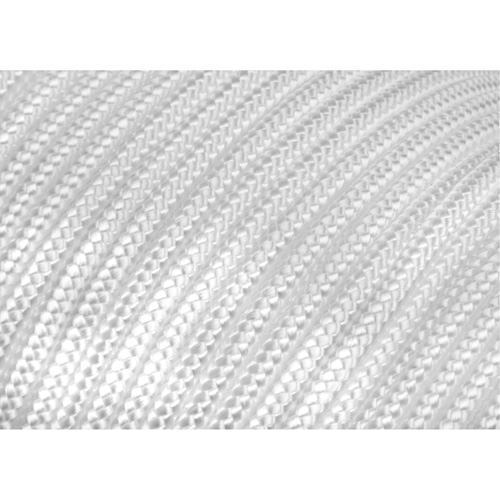 Braided White Rope, Nylon, 250' R.M.G. Prévention