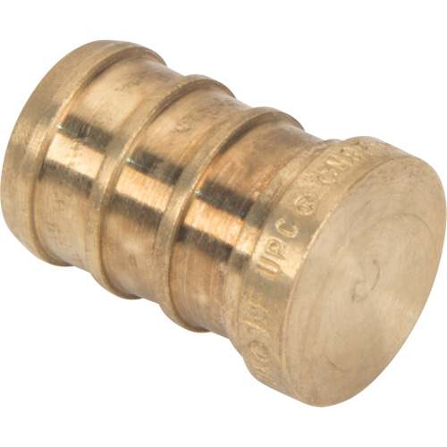 Capuchon de tuyau sans plomb, Tuyau, 1/2" dia., Laiton R.M.G. Prévention
