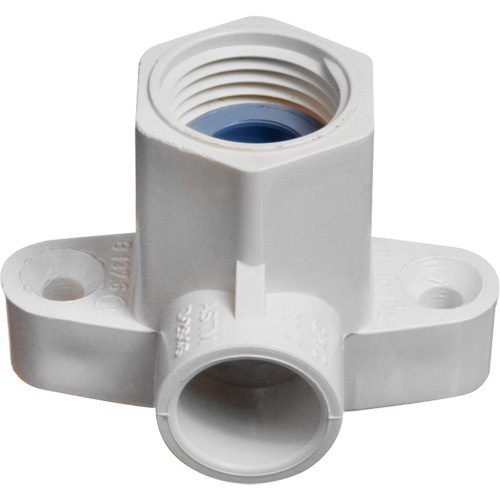 Raccord coude applique Flowguard Gold, Noeud x FPT, PVC-C, 1/2" R.M.G. Prévention