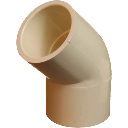 Raccord coude 45° Flowguard Gold, Standard, PVC-C, 1/2" R.M.G. Prévention