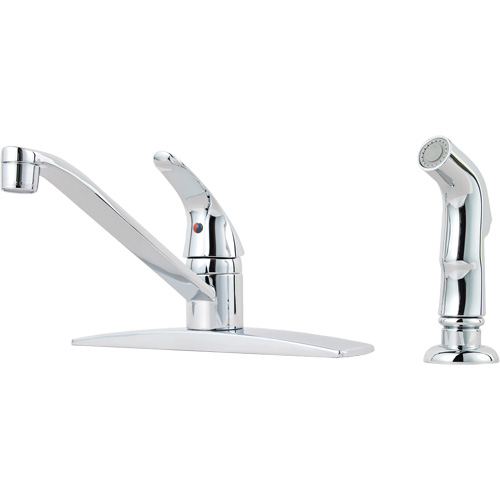 Robinet de cuisine avec pulv&eacute;risateur s&eacute;rie Pfirst R.M.G. Prévention