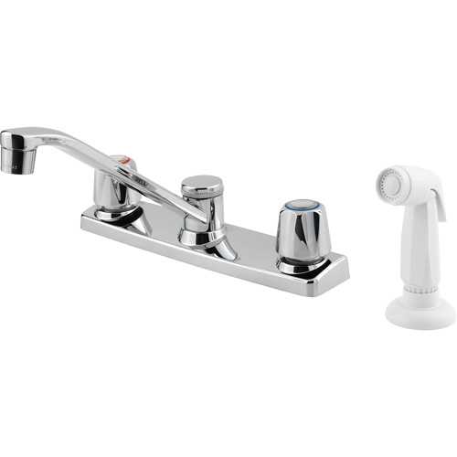 Robinet de cuisine avec pulv&eacute;risateur s&eacute;rie Pfirst R.M.G. Prévention